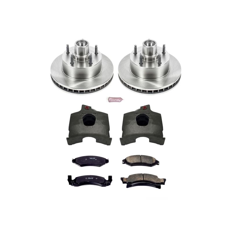 PowerStop PSB Autospecialty Kit w/Cals Brakes, Rotors & Pads Brake Kits - OE main image