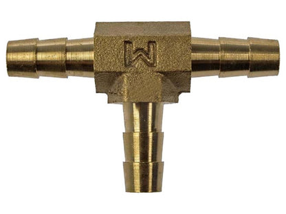 Dorman Autograde Brass Fuel Hose Tee Connector 1/4 Inch for Various Applications 493-029.1