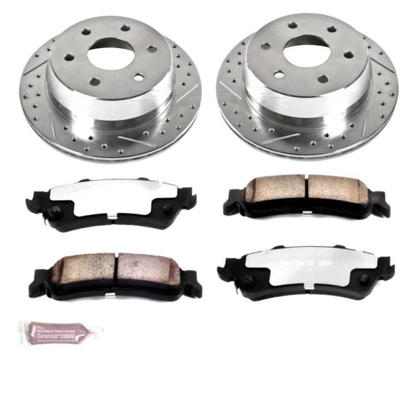 PowerStop PSB Z36 Truck & Tow Kit Brakes, Rotors & Pads Brake Kits - Performance D&S main image