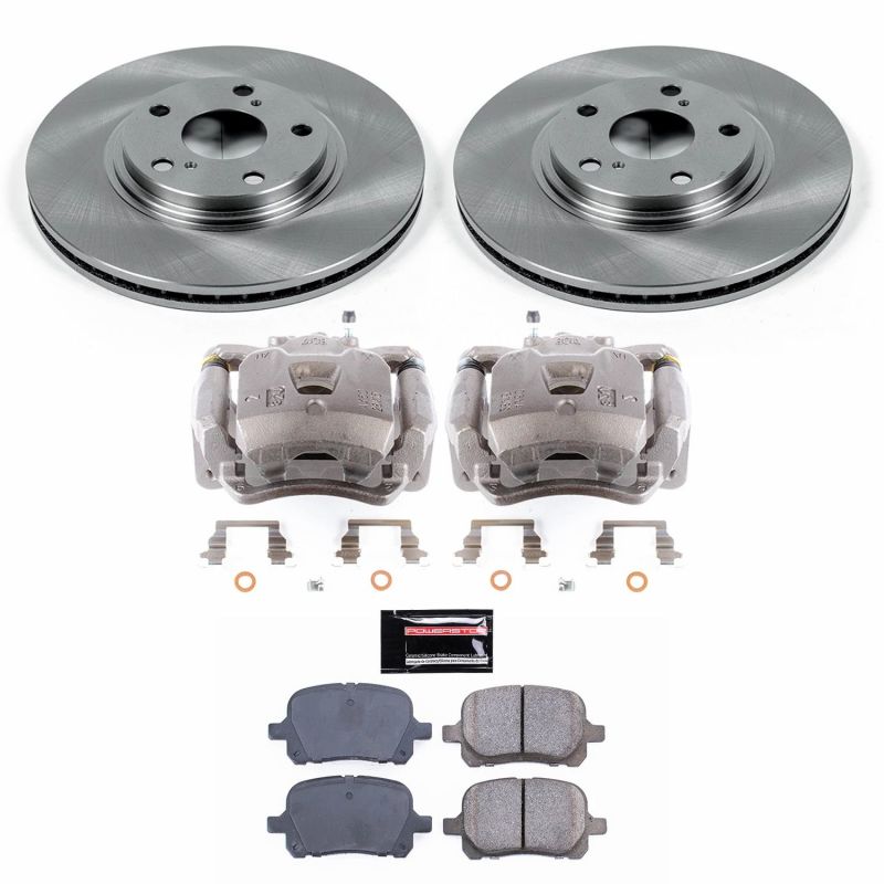 PowerStop PSB Autospecialty Kit w/Cals Brakes, Rotors & Pads Brake Kits - OE main image