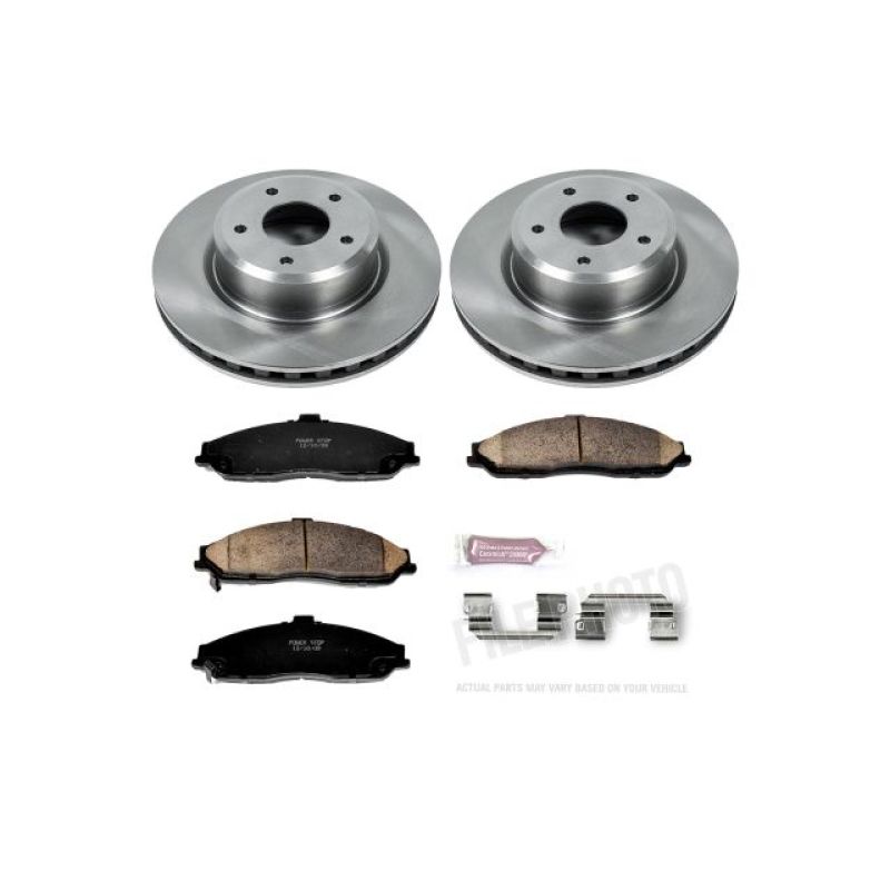 PowerStop PSB Autospecialty Kit Brakes, Rotors & Pads Brake Kits - OE main image