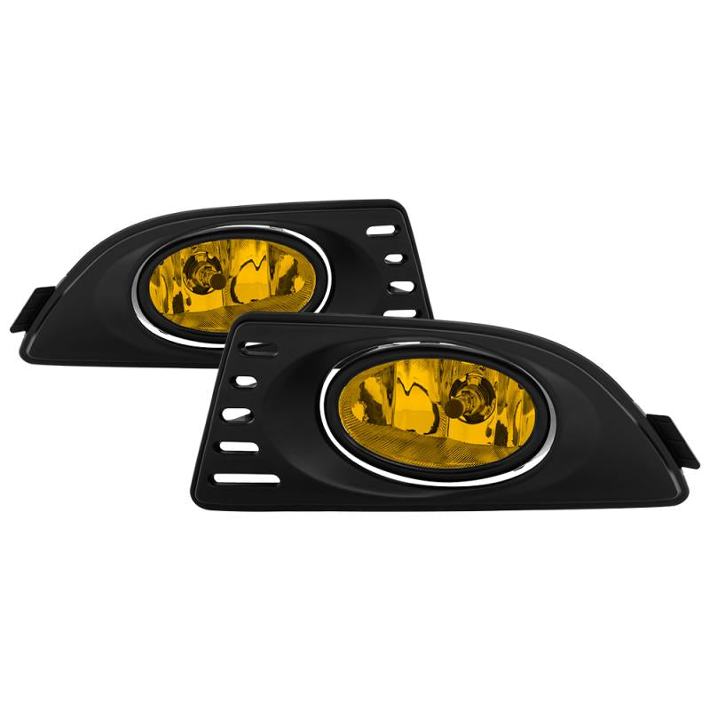 Spyder Acura RSX 05-07 OEM Fog Lights w/Switch Yellow FL-AR06-Y 5020680 Main Image