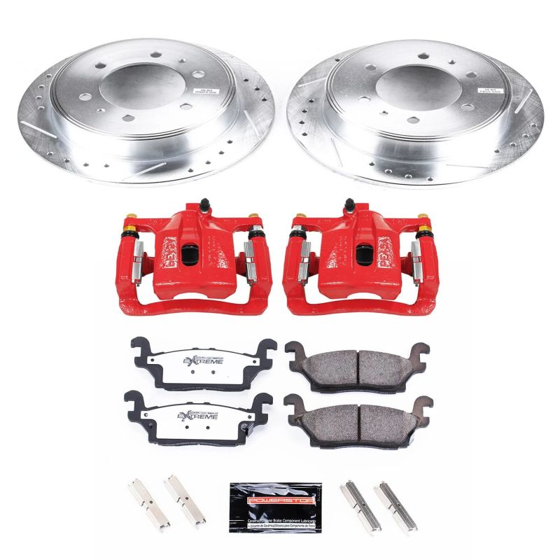 PowerStop PSB Z36 Truck & Tow Kit w/Cals Brakes, Rotors & Pads Brake Kits - Performance D&S main image