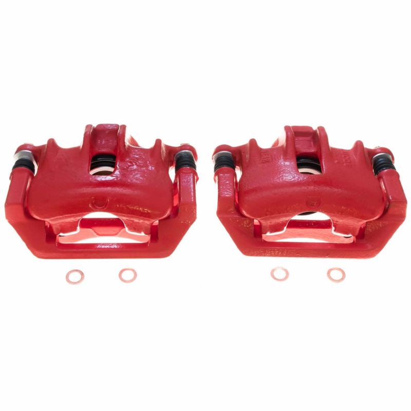 PowerStop PSB Red Calipers Brakes, Rotors & Pads Brake Calipers - Perf main image