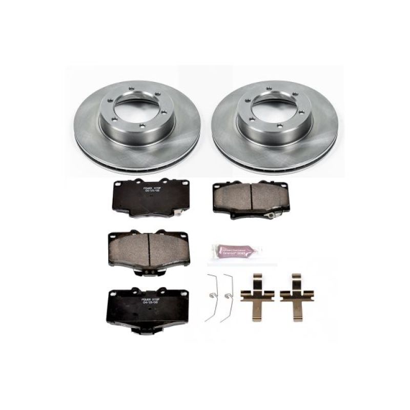 PowerStop PSB Autospecialty Kit Brakes, Rotors & Pads Brake Kits - OE main image