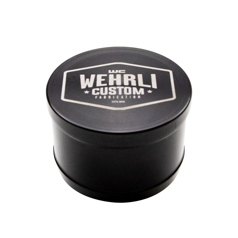 Wehrli 2017+ Chevrolet 6.6L L5P Duramax Intake Resonator Delete Plug - Black Anodized WCF100473