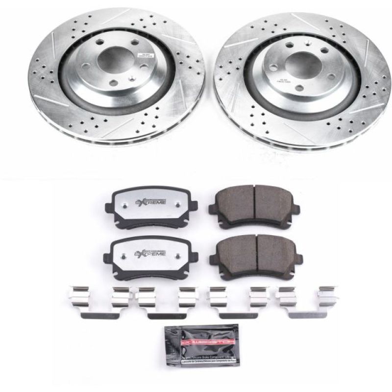 PowerStop PSB Z26 Street Warrior Kit Brakes, Rotors & Pads Brake Kits - Performance D&S main image