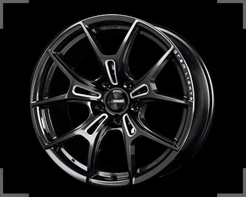 Gram Lights 57FXZ 20x9.5 +35 5-120 Super Dark Gunmetal & Machining Rim Edge DC Wheel WGFZAX35WH8F