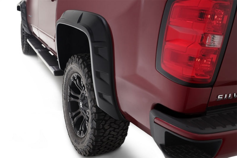 Bushwacker 2019 Chevrolet Silverado 1500 w/ 69.3in Fleetside Bed DRT Style Flares 4pc - Black 40944-02