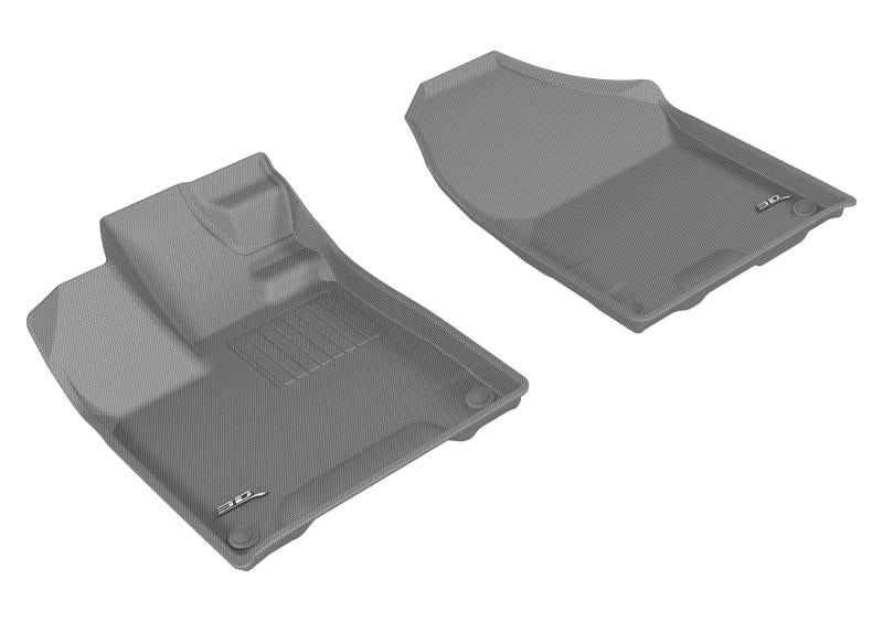 3D MAXpider 2016-2020 Honda Pilot/Passport Kagu 1st Row Floormat - Gray L1HD07311501 Main Image