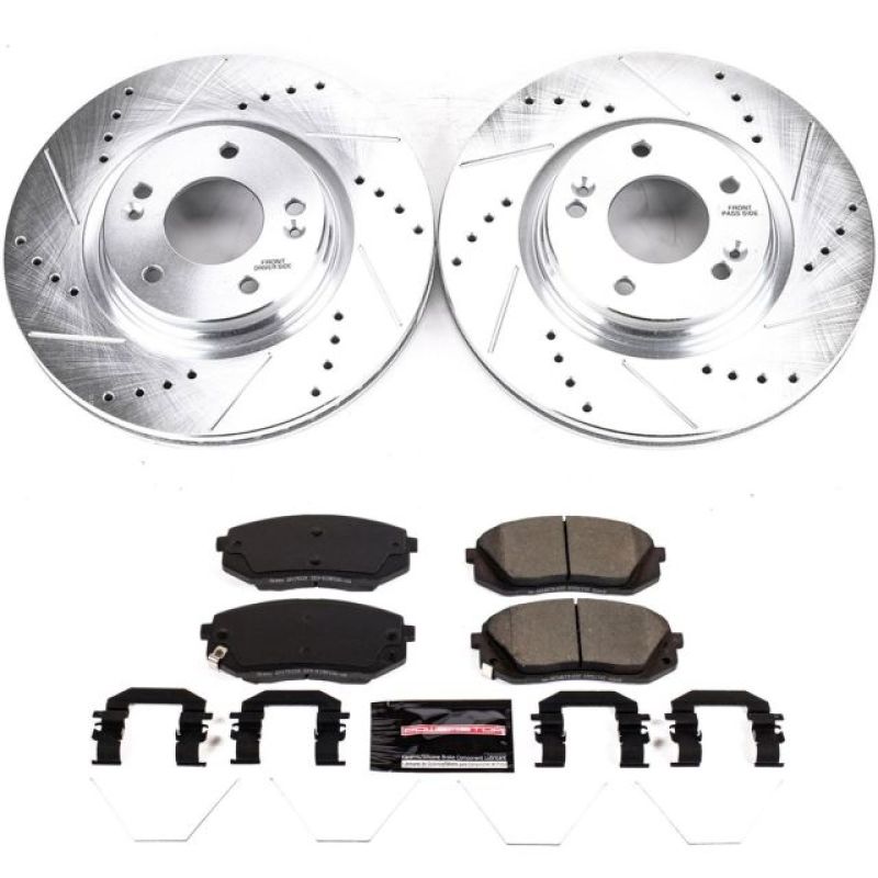 PowerStop PSB Z23 Evolution Kit Brakes, Rotors & Pads Brake Kits - Performance D&S main image