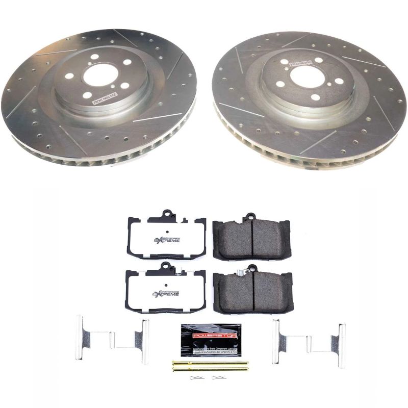 PowerStop PSB Z26 Street Warrior Kit Brakes, Rotors & Pads Brake Kits - Performance D&S main image