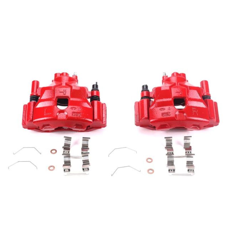 PowerStop PSB Red Calipers Brakes, Rotors & Pads Brake Calipers - Perf main image