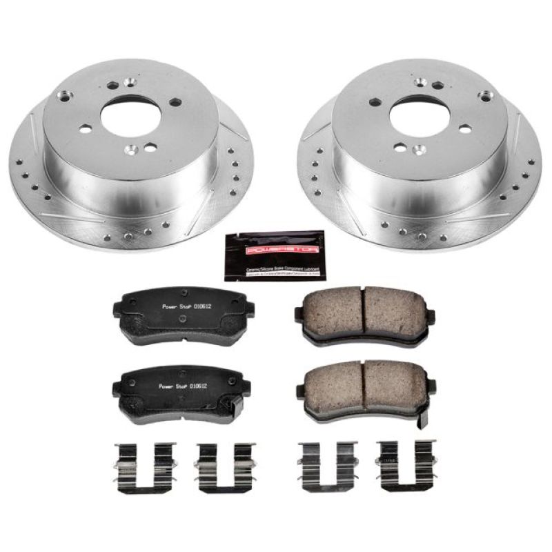 PowerStop PSB Z23 Evolution Kit Brakes, Rotors & Pads Brake Kits - Performance D&S main image