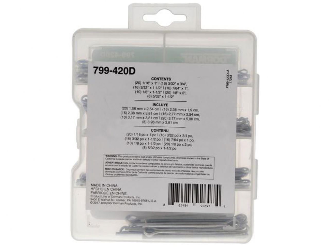 Dorman Cotter Pin Value Pack