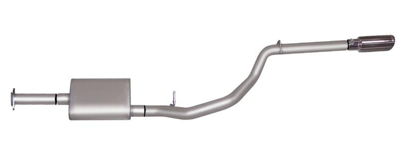 Gibson 04-06 Jeep Wrangler Unlimited 4.0L 2.25in Cat-Back Single Exhaust - Stainless 617702 Main Image