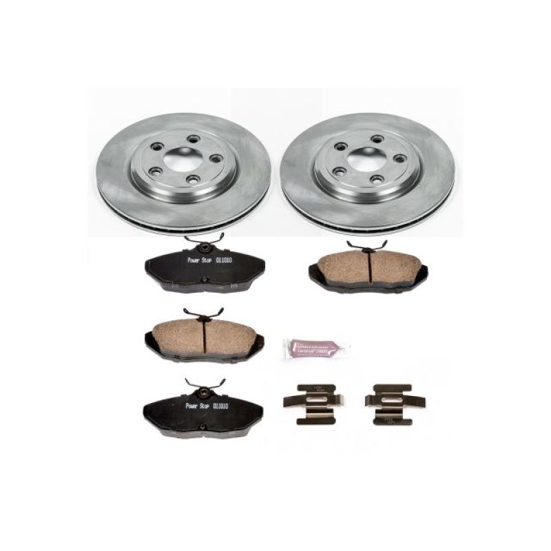 PowerStop PSB Autospecialty Kit Brakes, Rotors & Pads Brake Kits - OE main image