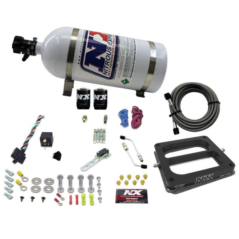 Nitrous Express Dominator/Gasoline Nitrous Kit (50-300HP) w/10lb Bottle 30070-10 Main Image