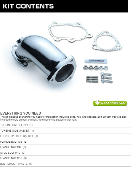 Tomei Turbine Outlet Pipe Kit Expreme Silvia/ 180sx Sr20det