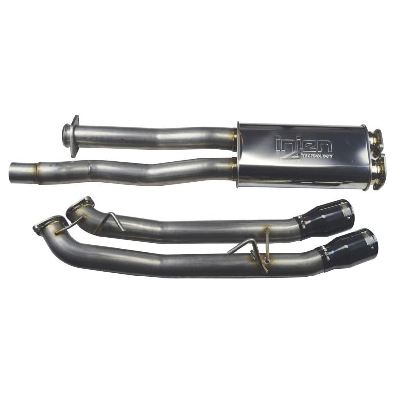 Injen 17-20 Ford F150 Raptor Super Crew V6 3.5L 3in Cat-Back SS Exhaust w/ Dual Black Chrome Tips SES9102 Main Image