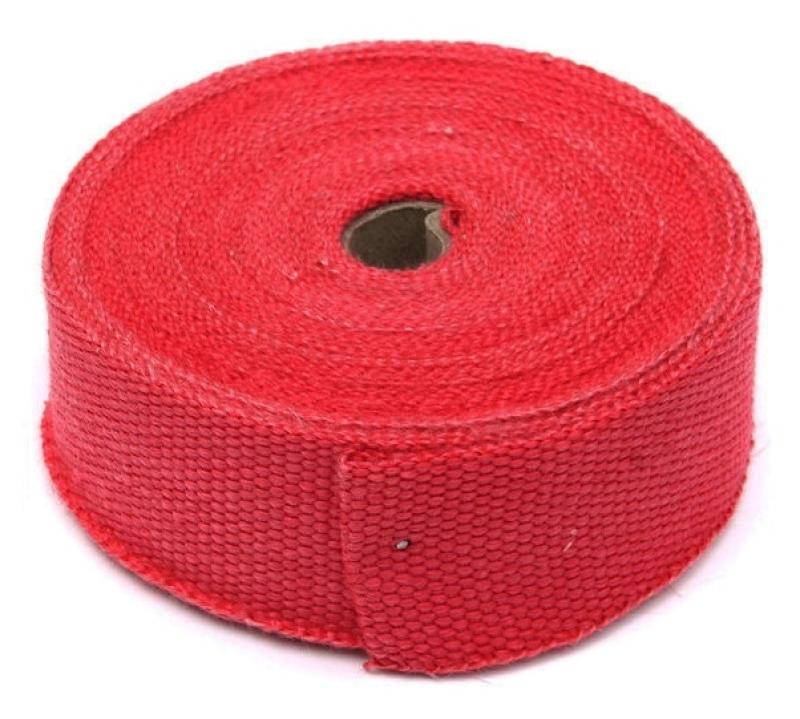 Torque Solution Fiberglass Exhaust Wrap Universal 2inx25ft - Red TS-EW-2X25R Main Image