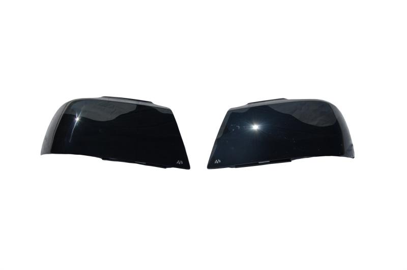 AVS 01-04 Ford Explorer Sport Headlight Covers - Black 37047 Main Image