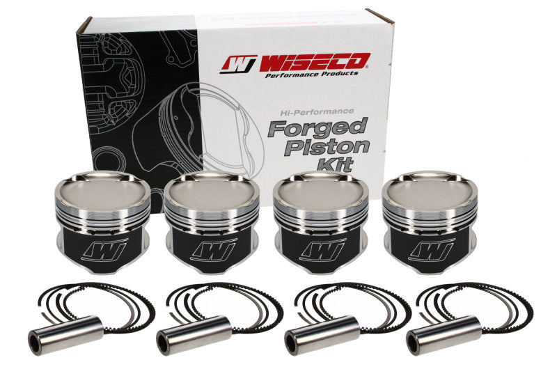 Wiseco Mitsubishi Turbo Forged Dish -17cc 86.25mm Bore 1.1378in CD Piston Shelf Stock Kit K548M8625AP