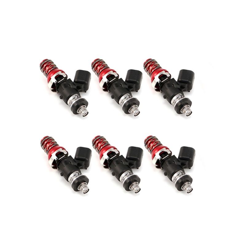 Injector Dynamics ID1050X Injectors - 48mm Length - Mach Top to 11mm - Denso Low Cushion (Set of 6) 1050.48.11.D.6