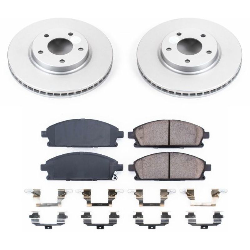 PowerStop PSB Z17 Evolution Coated Kit Brakes, Rotors & Pads Brake Kits - Performance Blank main image