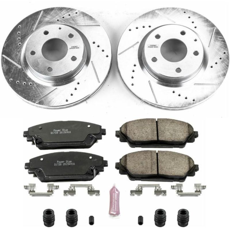 PowerStop PSB Z23 Evolution Kit Brakes, Rotors & Pads Brake Kits - Performance D&S main image