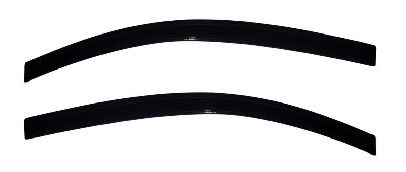 AVS 11-17 Fiat 500 Ventvisor Outside Mount Window Deflectors 2pc - Smoke 92385 Main Image