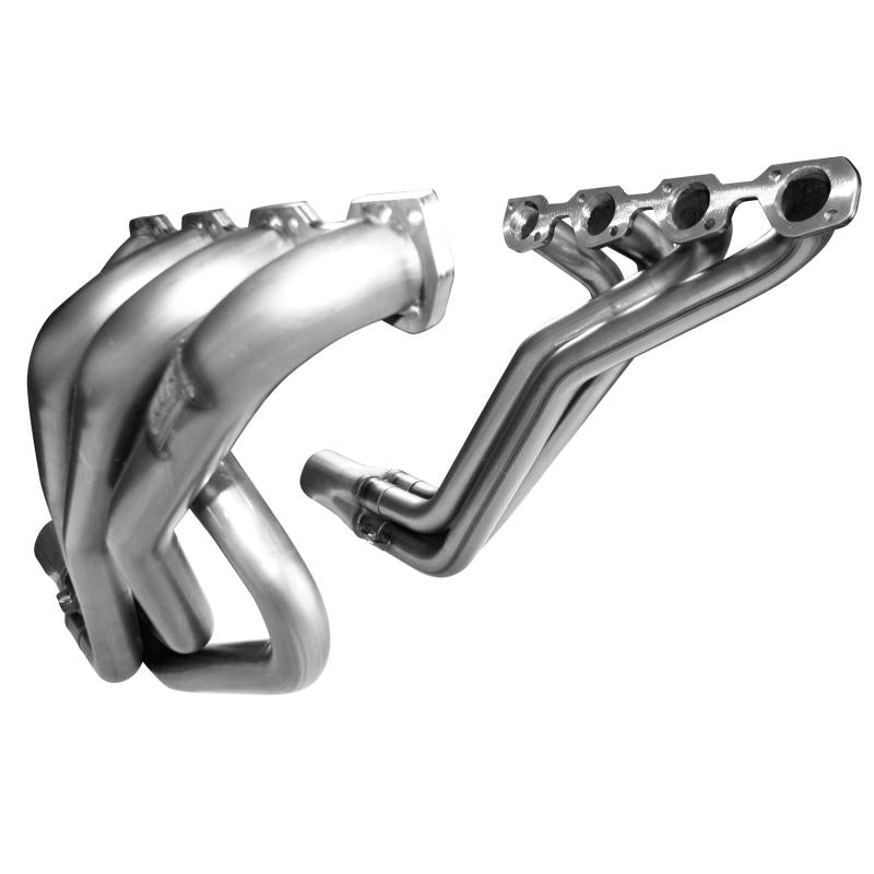 Kooks 79-93 Ford Mustang 351 w/ Trick Flow H/P Street Heat Heads 2in x 3.5in Mild Steel LT Headers 10241650 Main Image