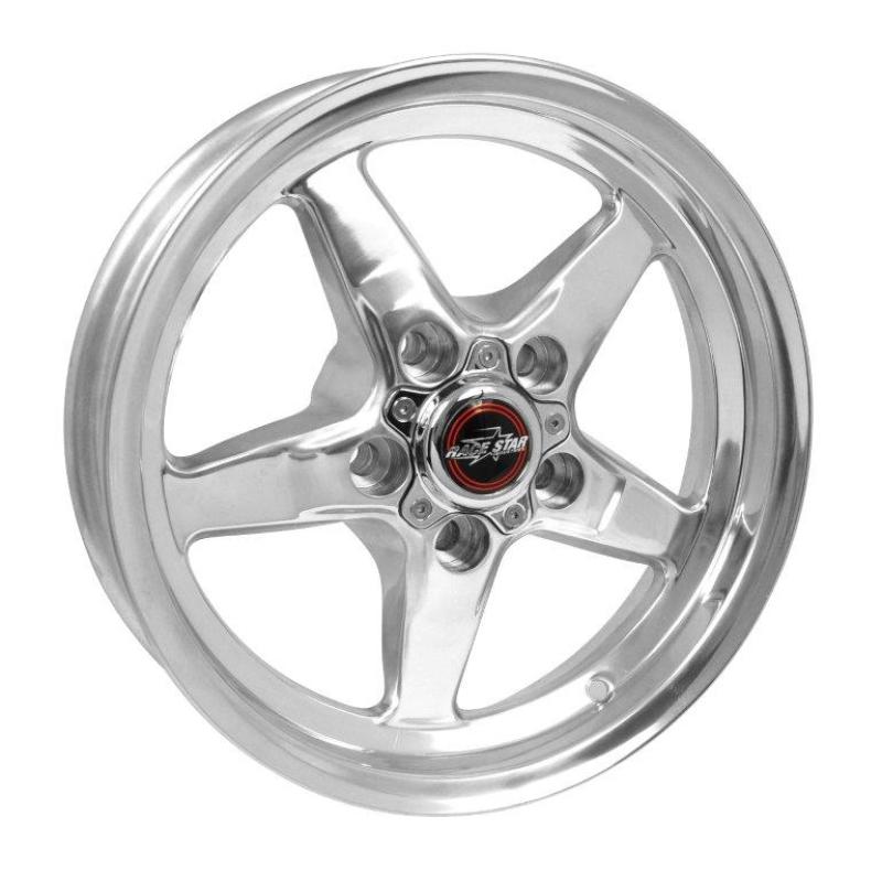 Race Star 92 Drag Star 15x3.75 5x4.75bc 1.25bs Direct Drill Polished Wheel 92-537240DP