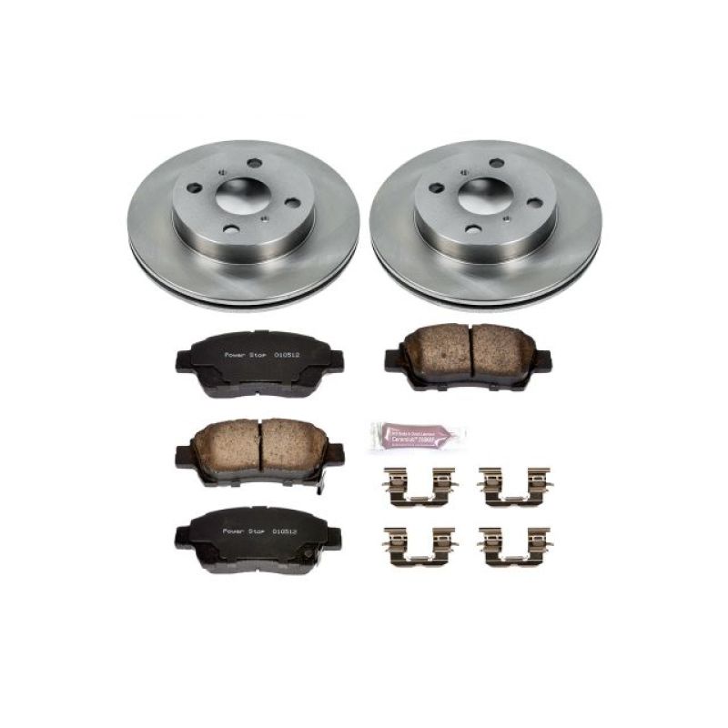 PowerStop PSB Autospecialty Kit Brakes, Rotors & Pads Brake Kits - OE main image