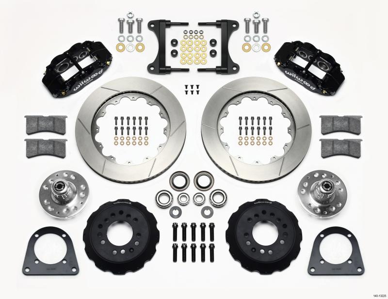 Wilwood Narrow Superlite 6R Front Hub Kit 14.00in TCI-IFS 71-78 (Pinto Based) 140-13225 Main Image