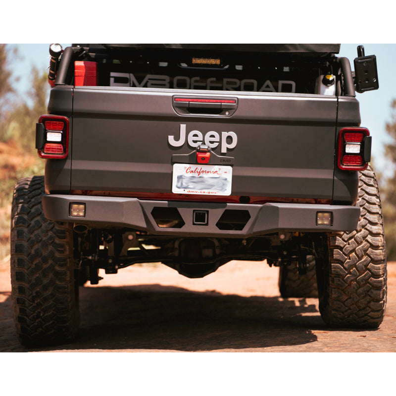 DV8 Offroad 20-22 Jeep Gladiator High Clearance Rear Bumper RBGL-05