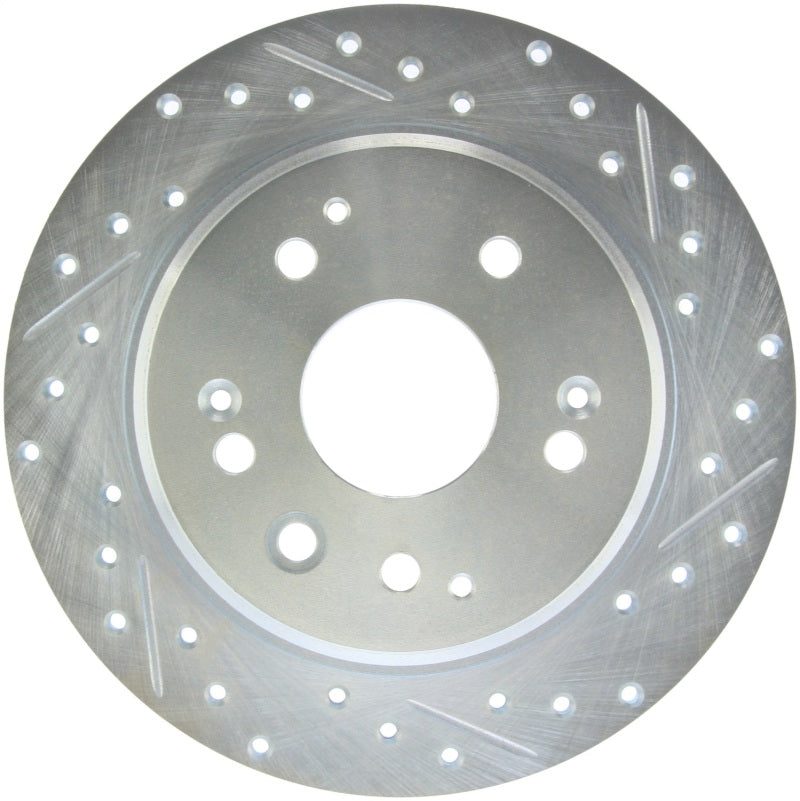 StopTech Select Sport 04-08 Acura TL Drilled & Slotted Rear Driver Side Sport Brake Rotor 227.40061L