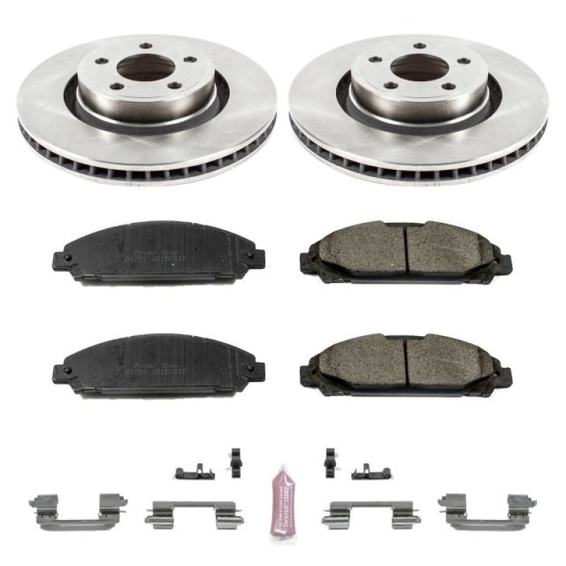 PowerStop PSB Autospecialty Kit Brakes, Rotors & Pads Brake Kits - OE main image