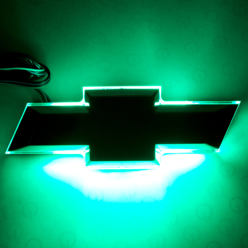 ORACLE Lighting Oracle Illuminated Bowtie - Flat Black Center - Green 3021-004