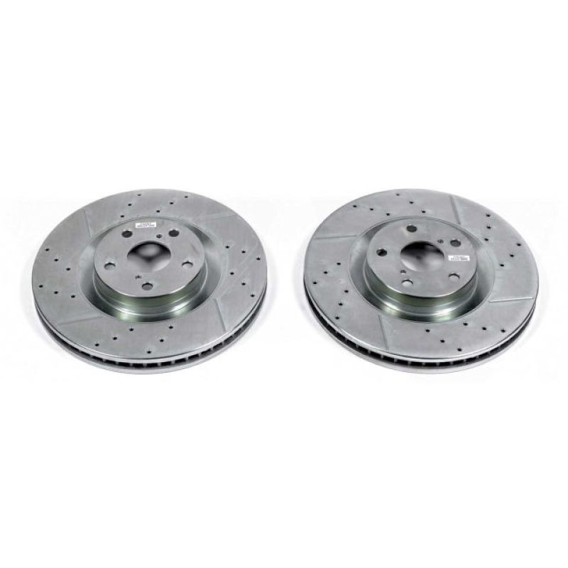 PowerStop PSB Evolution Drill/Slot Rotor Brakes, Rotors & Pads Brake Rotors - Slot & Drilled main image