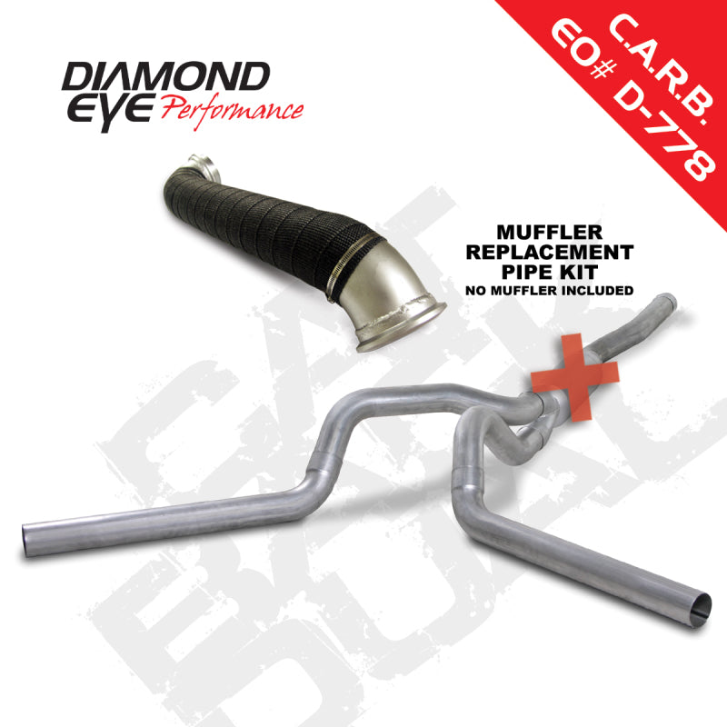 Diamond Eye Performance DEP Catback Exhaust Kit AL Exhaust, Mufflers & Tips Catback main image