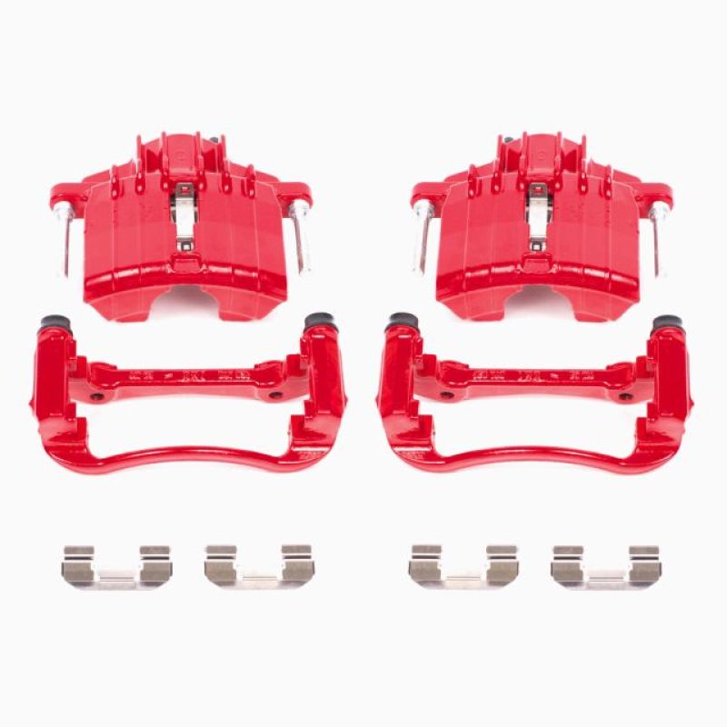 PowerStop PSB Red Calipers Brakes, Rotors & Pads Brake Calipers - Perf main image