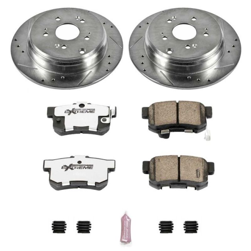 PowerStop PSB Z26 Street Warrior Kit Brakes, Rotors & Pads Brake Kits - Performance D&S main image