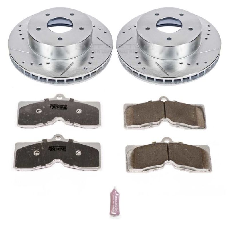 PowerStop PSB Z26 Street Warrior Kit Brakes, Rotors & Pads Brake Kits - Performance D&S main image