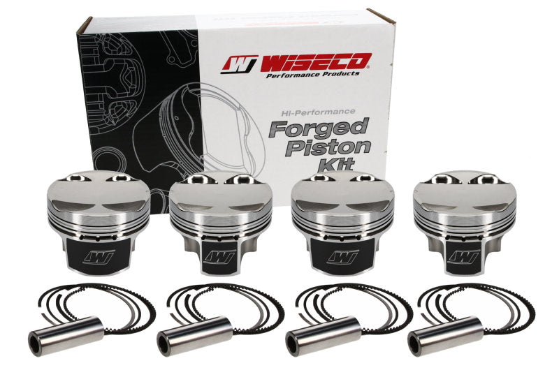 Wiseco Mitsu Evo 4-9 4G63 Stroker Asymmetric Skirt Bore 87.00mm - Size +.080  - CR 9.5 Piston Set K667M87AP