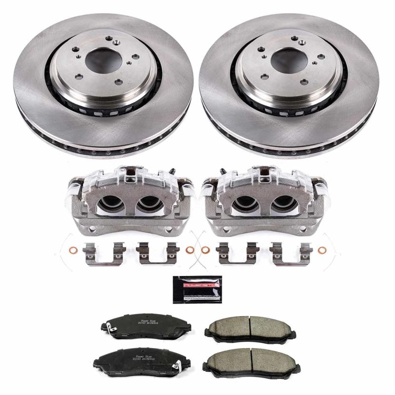 PowerStop PSB Autospecialty Kit w/Cals Brakes, Rotors & Pads Brake Kits - OE main image