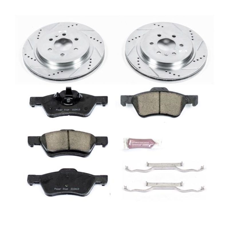 PowerStop PSB Z23 Evolution Kit Brakes, Rotors & Pads Brake Kits - Performance D&S main image