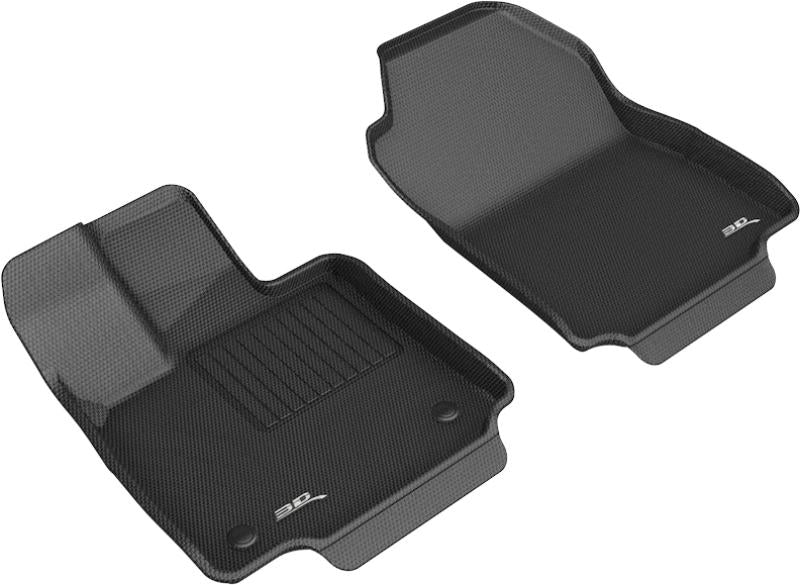 3D MAXpider 2019-2020 Toyota RAV4 Kagu 1st Row Floormat - Black L1TY25411509 Main Image