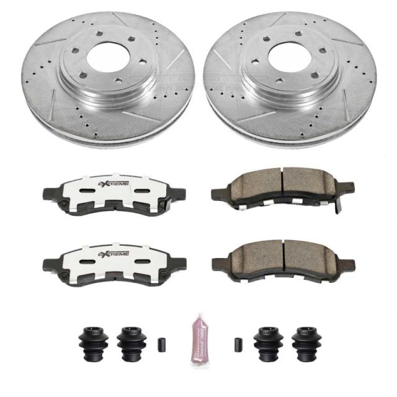 PowerStop PSB Z26 Street Warrior Kit Brakes, Rotors & Pads Brake Kits - Performance D&S main image