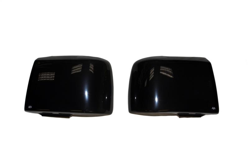 AVS 92-96 Ford Bronco Headlight Covers - Black 37043 Main Image